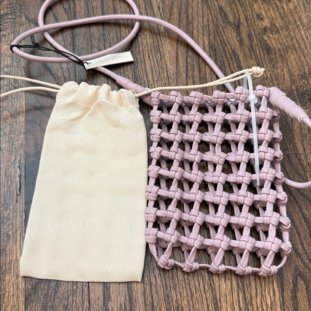 Anthropologie Remi/Reid Sawc Handbag in lilac - Picture 5 of 5